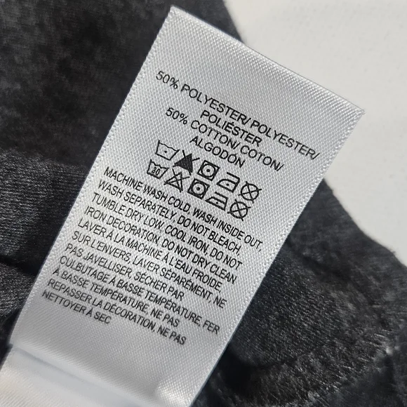 Lucky Brand T-shirt Womens Small Black White Love Our Planet Environmental Tee - Picture 6 of 6